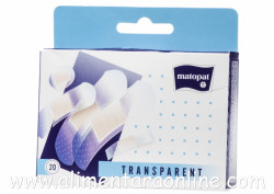 Plasture Medicinal MATOPAT Transparent 20buc