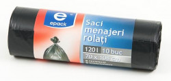 Saci Menajeri Negri EPACK 120L 70x108cm 10Buc - Img 4