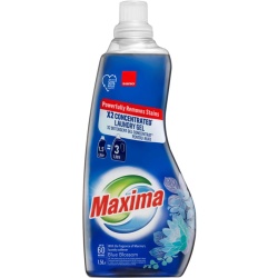 SANO Maxima Power Gel 2X Concentrat Blue Blossom Detergent Automat Gel pentru Rufe 60 Spalari 1.5L