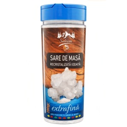 Sare Alimentara Iodata Recristalizata SALROM 280g