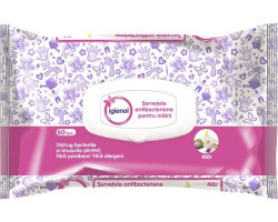 Servetele Antibacteriene pentru Maini IGIENOL 60buc
