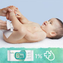 Servetele Umede Fara Miros si Alcool PAMPERS Aqua Pure 48buc - Img 4
