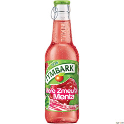 Suc Neacidulat de Menta, Mere si Zmeura TYMBARK 12x250ml