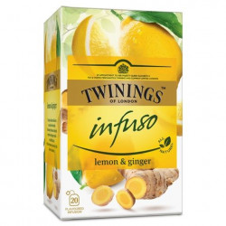 TWININGS Infuso Ceai cu Ghimbir & Lamaie 20x1.5g