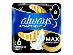 Absorbante ALWAYS Ultimate Night 6 8buc