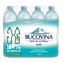 Apa Plata BUCOVINA pet 12x1L - 22011011