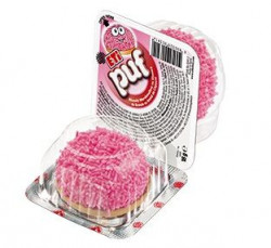 Biscuiti cu Spuma de Lapte si Capsuni ETI PUF 48x18g