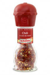 Chili Iute cu Sare de Mare (rasnita) KOTANYI 35g