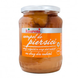 Compot de Piersici Intregi RAURENI 720g