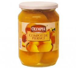 Compot de Piersici Jumatati Decojite OLYMPIA 700g