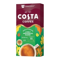 COSTA Lively Amazonian Blend - Dark Roast Capsule Nespresso 10buc