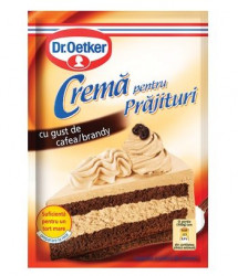Crema cu Gust de Cafea si Brandy pentru Prajituri DR.OETKER 50g