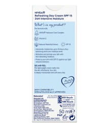 Crema Hidratantă de Zi pt Ten Normal cu Vitamina E SPF 15 NIVEA 50ml