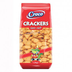 CROCO Crackers cu Sare 1.5Kg