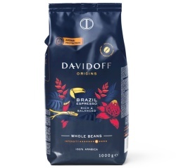 DAVIDOFF Origins Brazil Espresso Rich & Balanced Cafea Boabe 1Kg