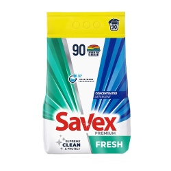 Detergent Automat pentru Rufe SAVEX Premium Fresh 7.2Kg [90 spalari]