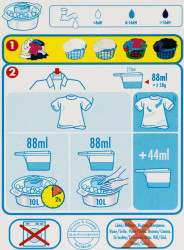 Detergent Manual pentru Rufe ARIEL 900g - Img 4