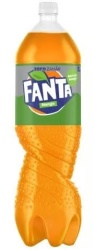FANTA Zero Bautura Carbogazoasa cu Suc de Portocale, fara Zahar pet 2L