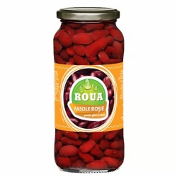 Fasole Rosie Boabe pentru Gatit si Salate ROUA bo. 580g