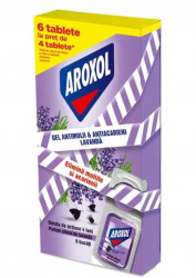 Gel Anti Molii si Acarieni AROXOL Lavanda 6buc