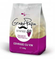 GRAND PAPA Covrigei Frageziti cu Vin Rosu 230g
