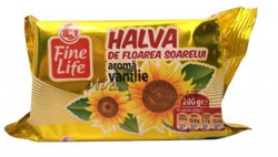 Halva de Floarea Soarelui si Aroma de Vanilie FINE LIFE 200g