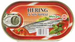 Hering in Sos de Tomate MERVE 170g - Img 2