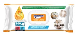 HYGIENIUM Servetele Umede pentru Suprafete Universale 100 buc