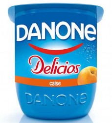 Iaurt cu Fructe DANONE Delicios Caise 125g - Img 2