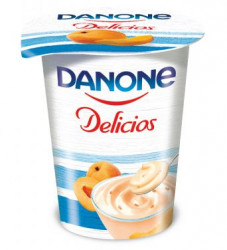Iaurt cu Fructe DANONE Delicios Caise 400g