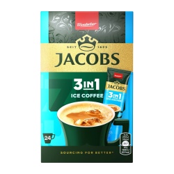 JACOBS 3in1 Ice Coffee - Cafea Rece 24x12.7g