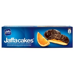 JAFFA CAKES Biscuiti cu Ciocolata si Suc de Portocale 150g