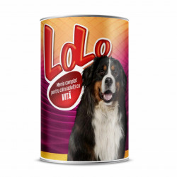 Mancare Umeda pentru Caini cu Gust de Vita LOLO 1.24Kg