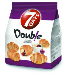 Mini Croissant 7 DAYS cu Crema de Vanilie & Cirese 185g