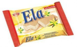 Napolitane Dietetice cu Crema de Vanilie ELA 40g