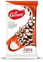 Napolitane Sticks Rolls Zebra DR GERARD 112g