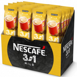 NESCAFE 3in1 Mild Cafea Instant Plic 24x15g - Img 1