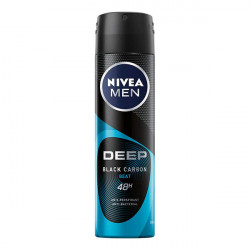 NIVEA Deodorant Spray pentru Barbati for Men Deep Beat Black Carbon 150ml