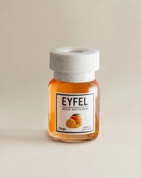 Odorizant EYFEL Mango 120 ml – parfum exotic, difuzare constantă 2–6 săptămâni cu bețe de ratan. Ideal pentru orice cameră.