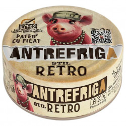 Pate din Ficat de Porc ANTREFRIG Retro 100g