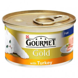 Pate pt. Pisici GOURMET Gold Curcan 85g
