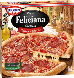 Pizza Congelata FELICIANA Classica DR. OETKER Salam si Chorizo 320g