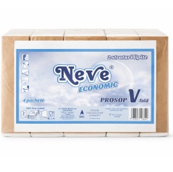 Prosoape pt Dispenser V Fold NEVE MONTE BIANCO 21x23cm 4x150buc