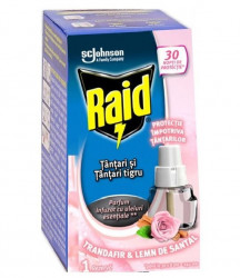 Rezerva Lichida pt. Aparat Electric Anti Tantari RAID Trandafir 21ml