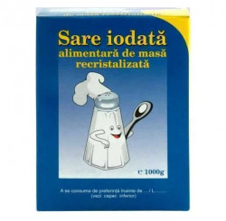 Sare Iodata Recristalizata SALROM 1Kg - Img 2