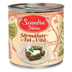 Sarmalute cu Carne de Curcan in Foi de Vita SCANDIA 400g