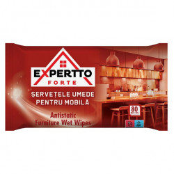 Servetele Umede pentru Mobila EXPERTTO 80buc - Img 1