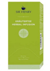 SIR HENRY Ceai Premium Infuzie Herbal Plic Ambalat Individual 25x1.75g