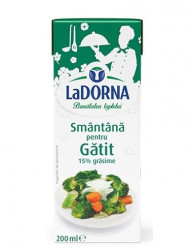 Smantana Pentru Gatit 15% UHT La DORNA 200ml