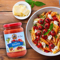 Sos pentru Paste cu Rosii, Ricotta si Busuioc ANTONIO DI VAIO 350g - Img 2